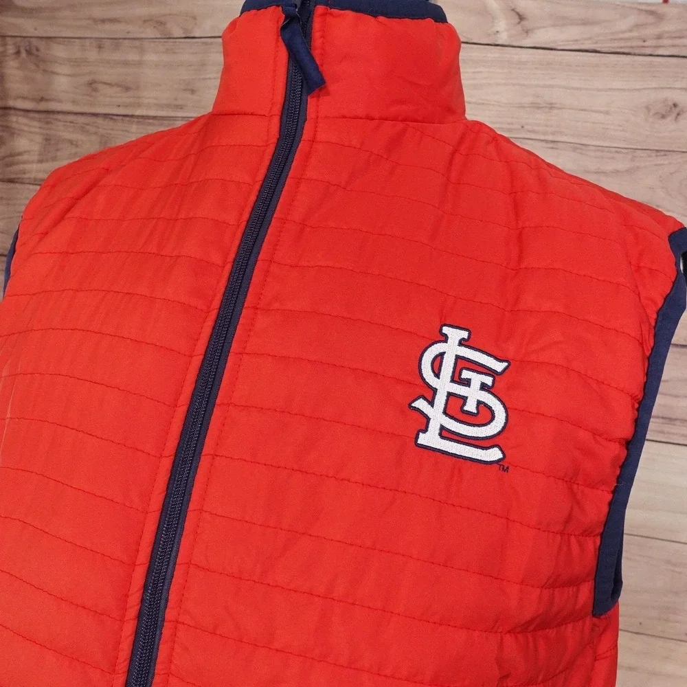 St. Louis Cardinals Vest‎ Mens XL MLB Baseball Puffer Bayer SGA Stadium Giveaway